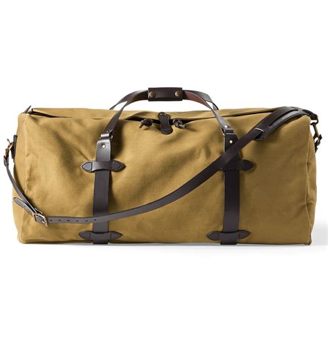 large rugged twill duffle bag